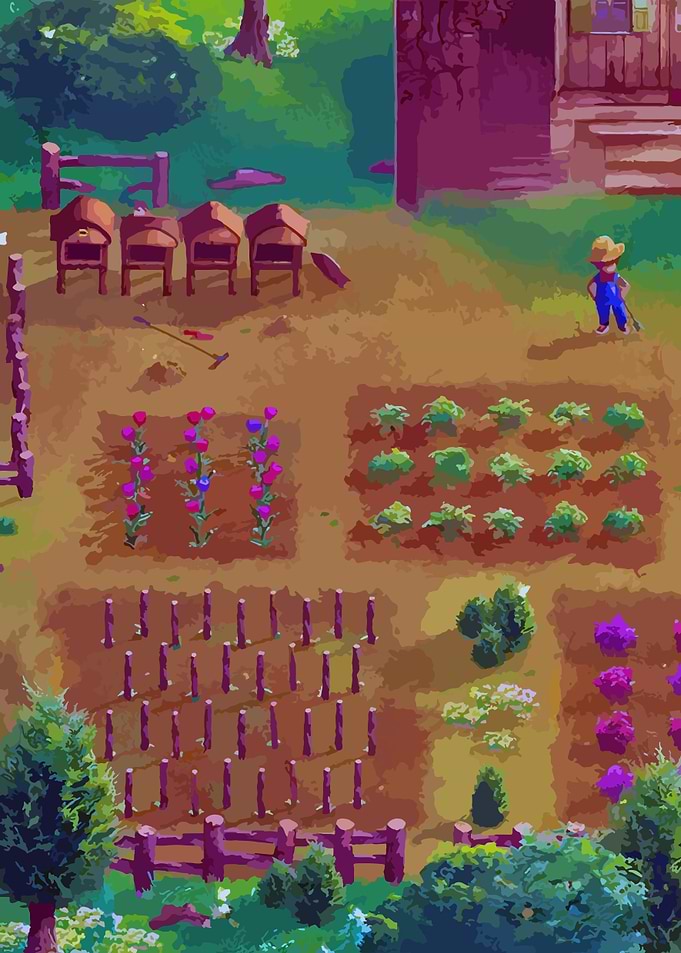 Stardew Valley Garden