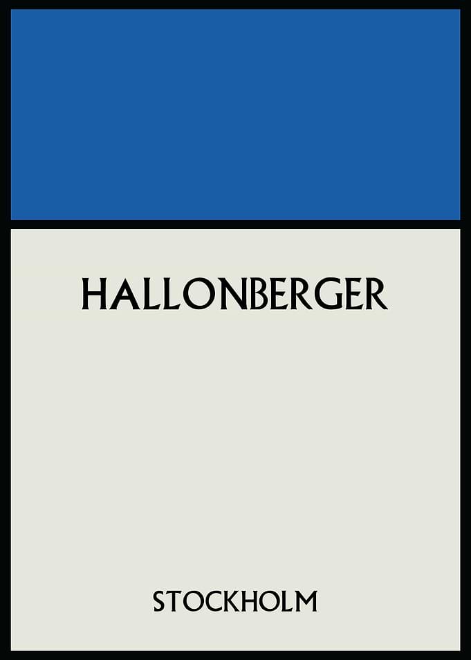 Hallonberger Stockholm Logo