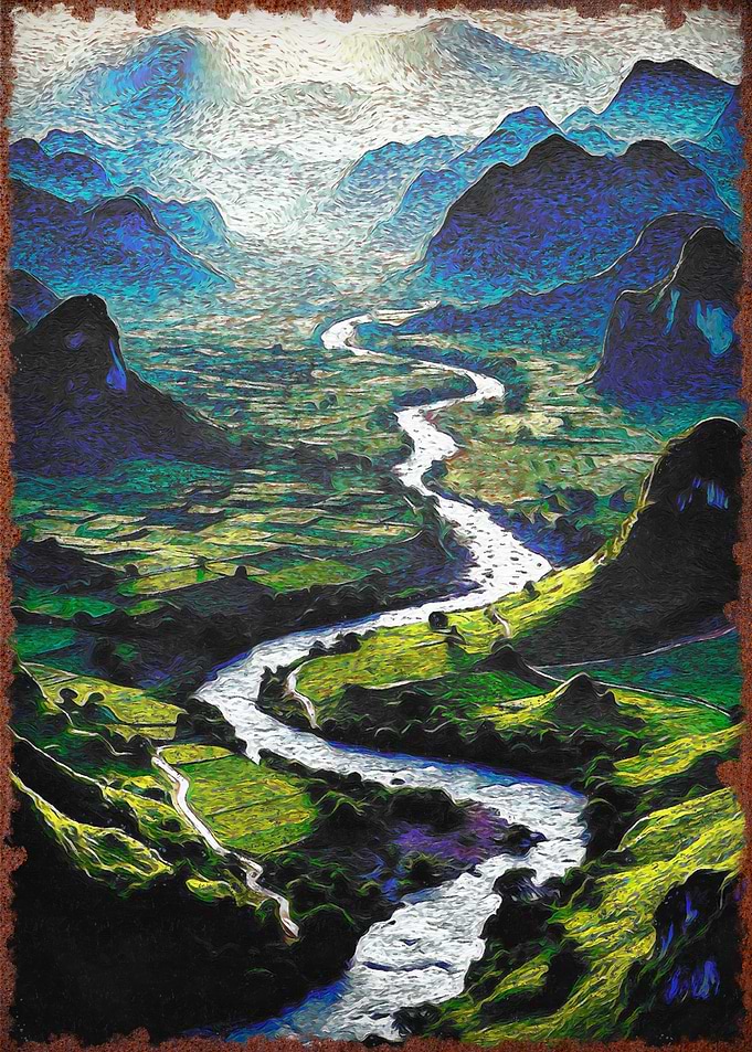 River Valley Landscape