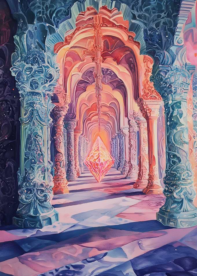 A labyrinth of mirrors holds