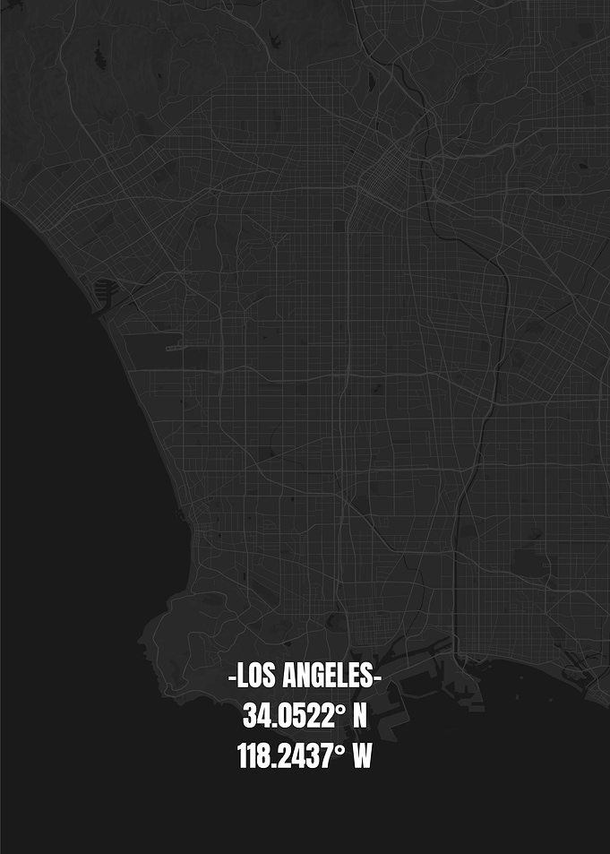 Los Angeles City Map