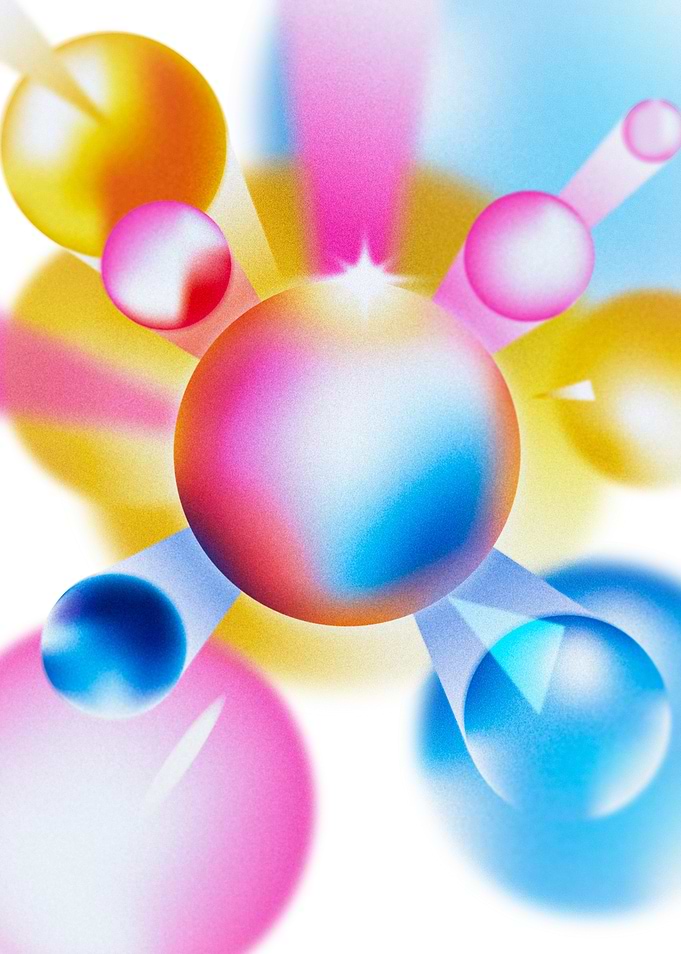 Abstract Sphere Art