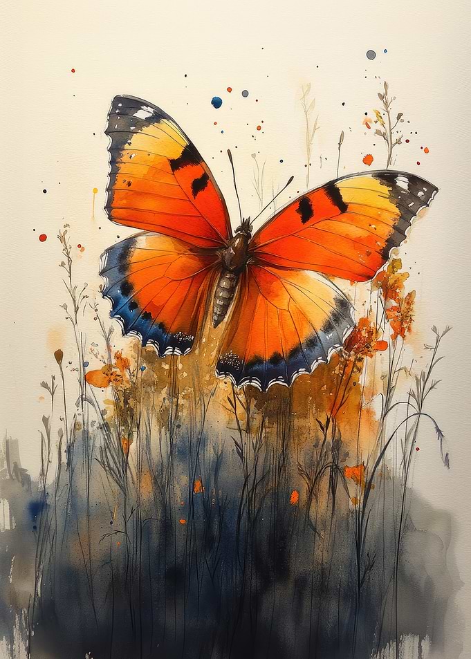 Watercolor Butterfly