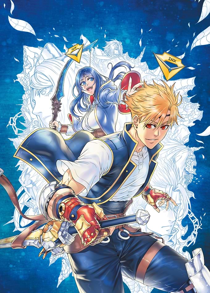 NOOB REROLL poster officiel - Olydriverse - Zack et Faye