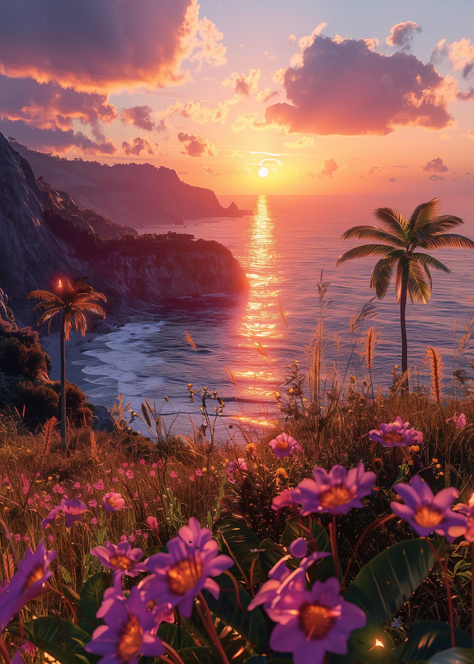 Sunset Coastline