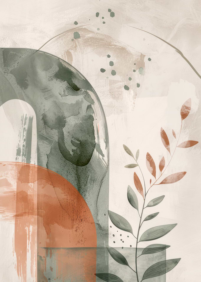 Abstract Watercolor Art