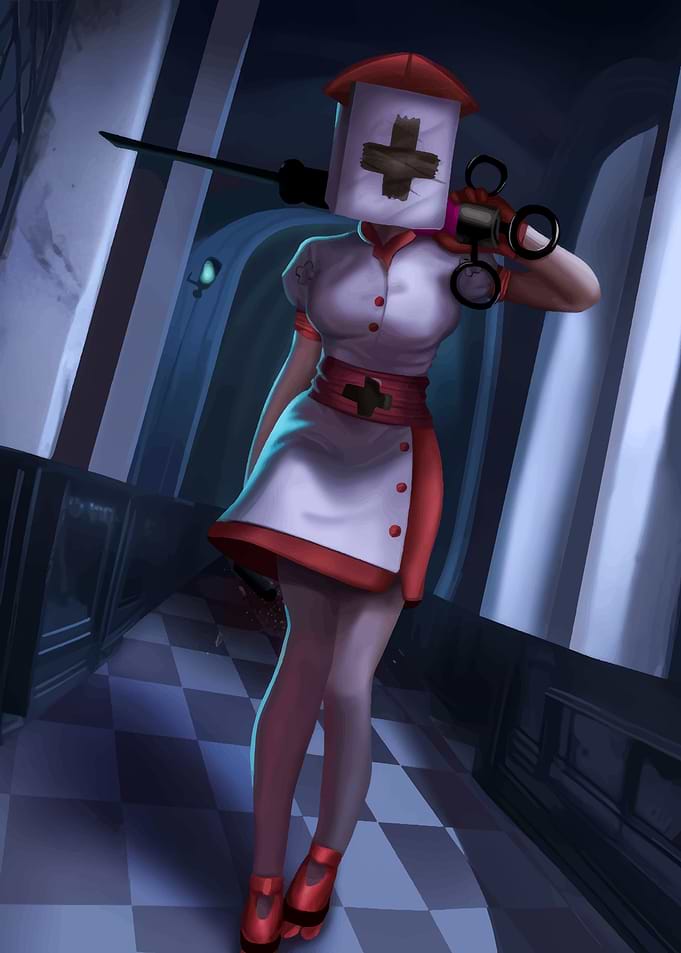 Nurse with Syringe