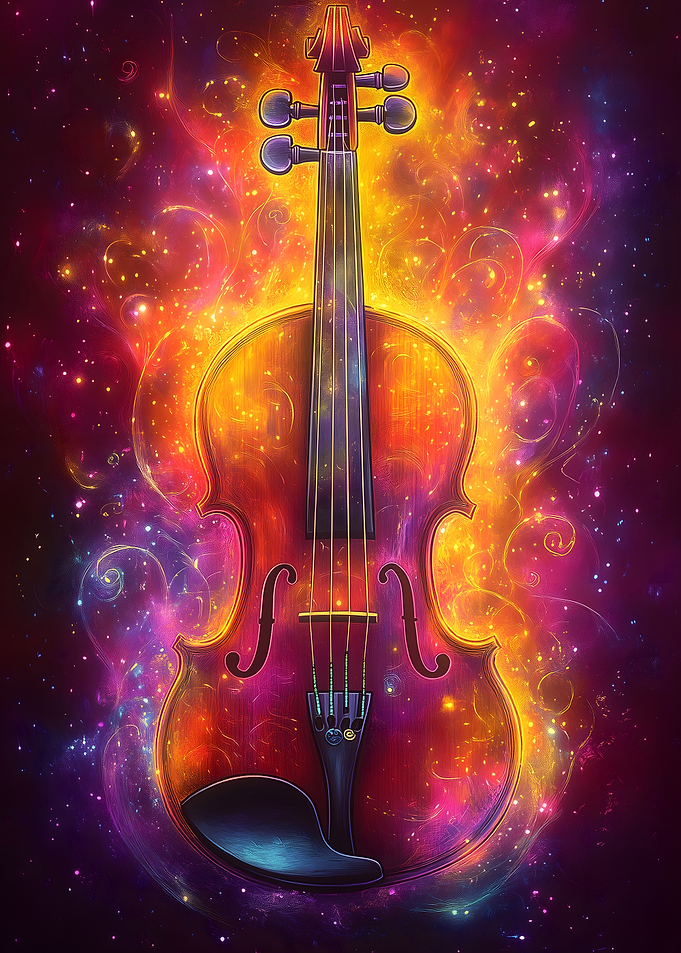 Violin in Flames Music