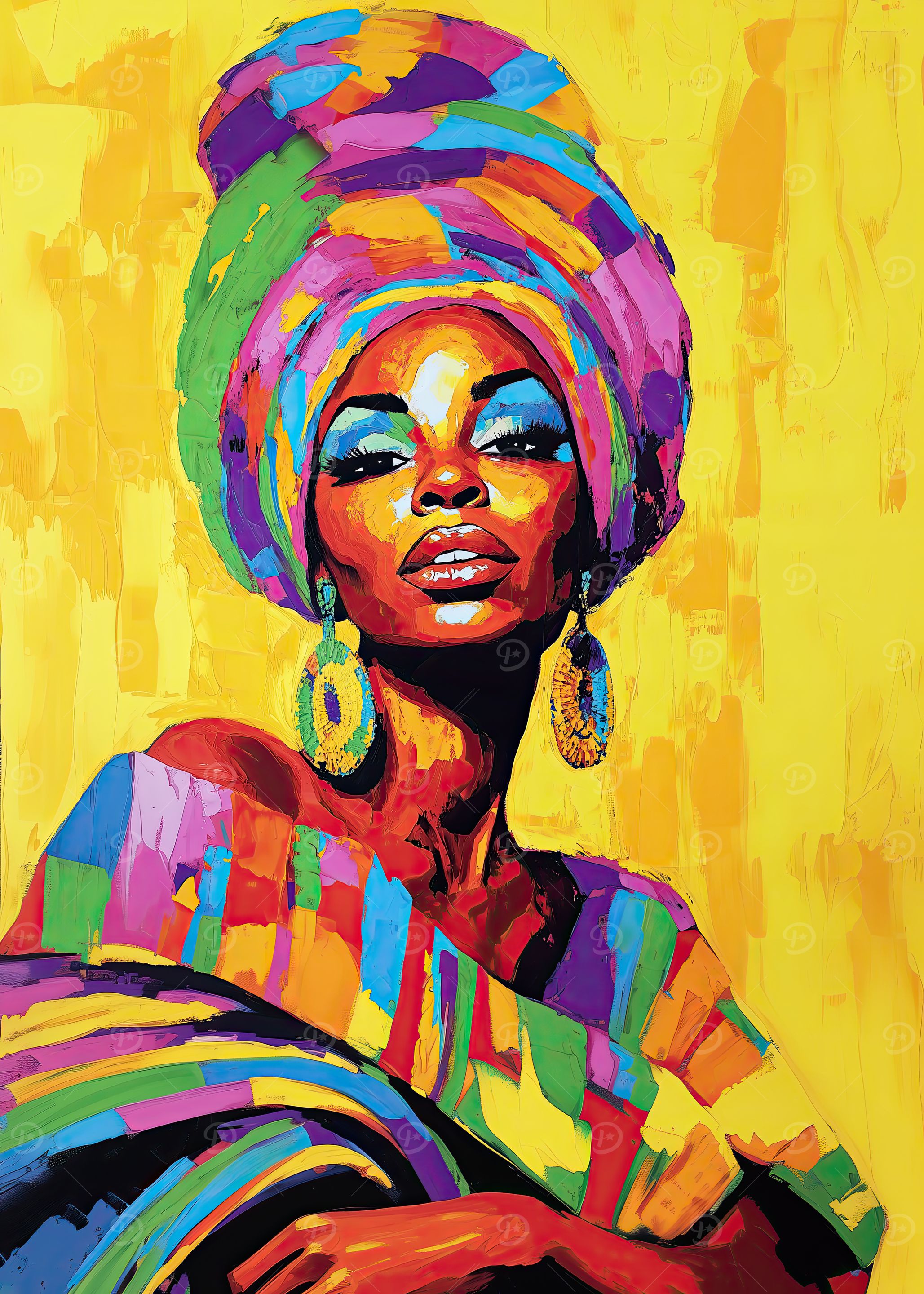 Nina Simone Portrait