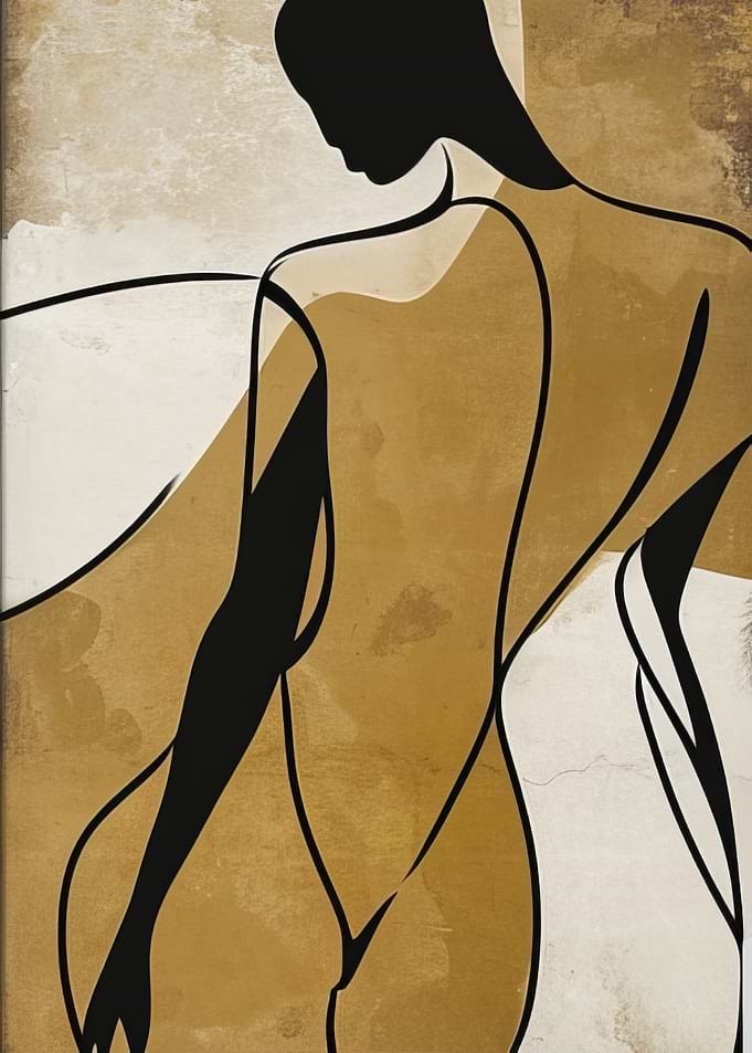 Abstract Female Figure