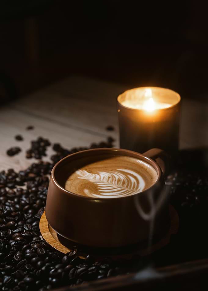 Coffee and Candle