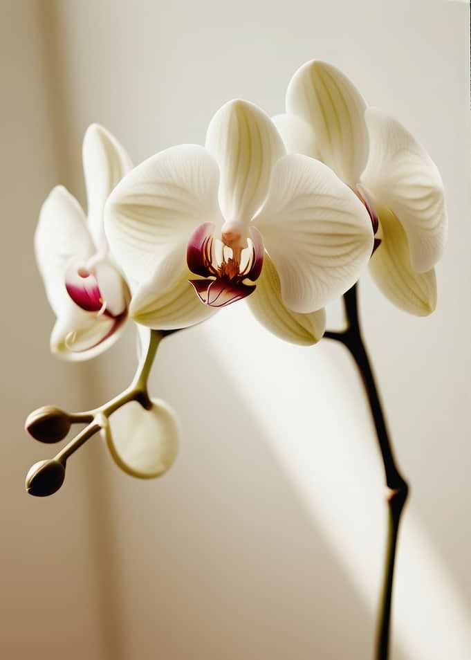 White Orchid Bloom
