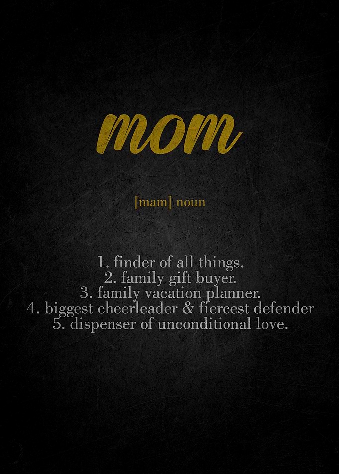 Mom Definition Print