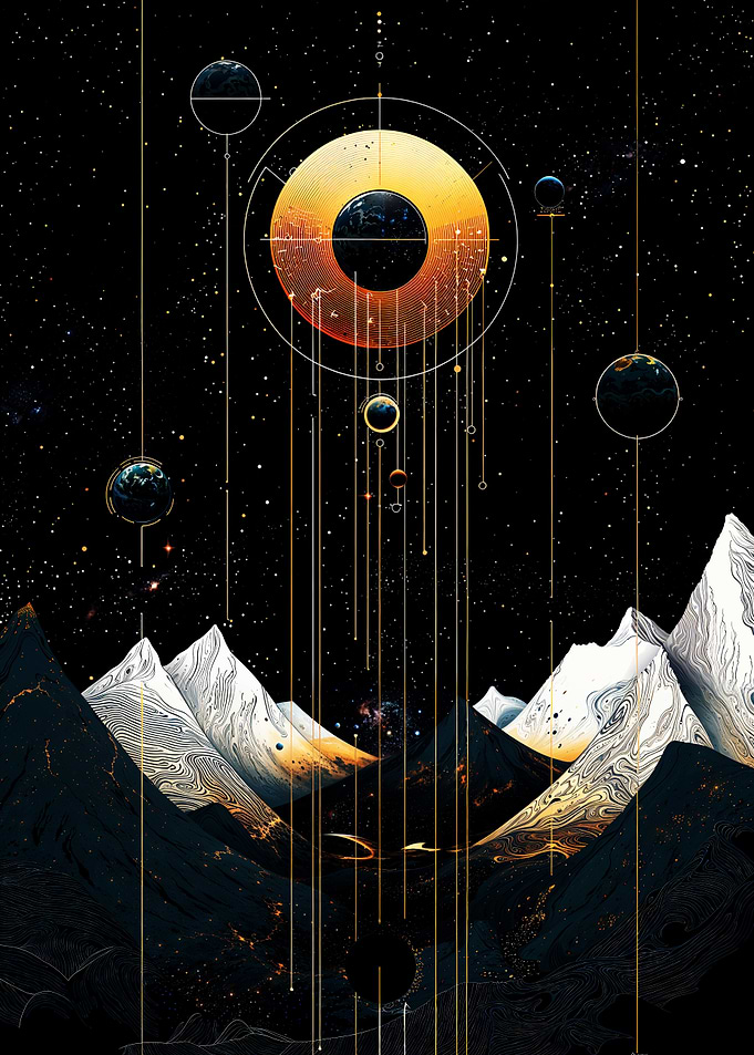 Cosmic Mountains