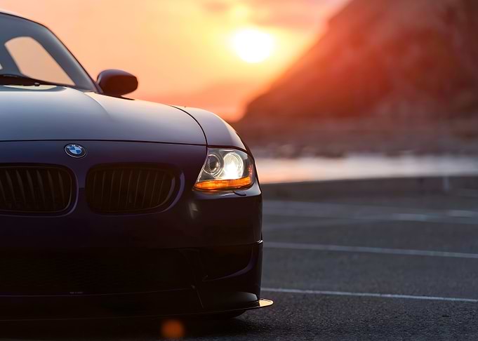 BMW Z4 at Sunset
