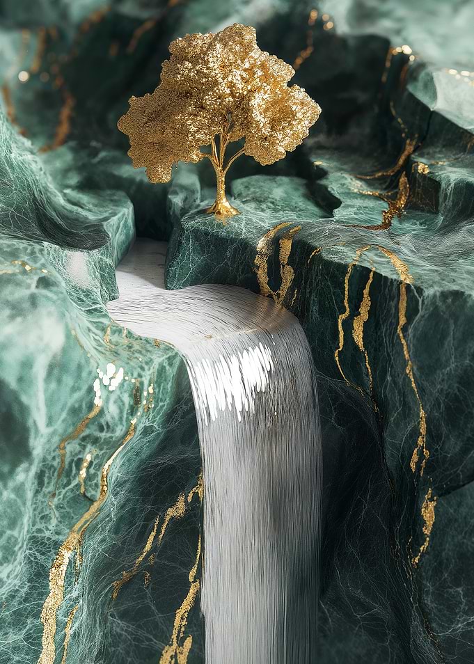 Golden Tree Waterfall