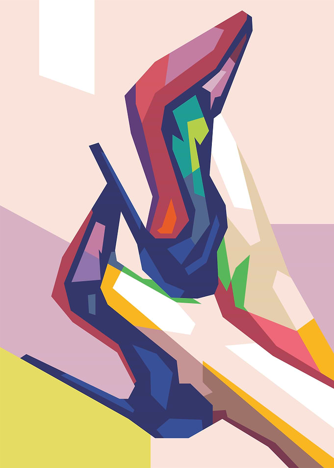 Abstract High Heel