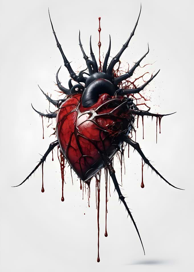 V-Spiked Heart