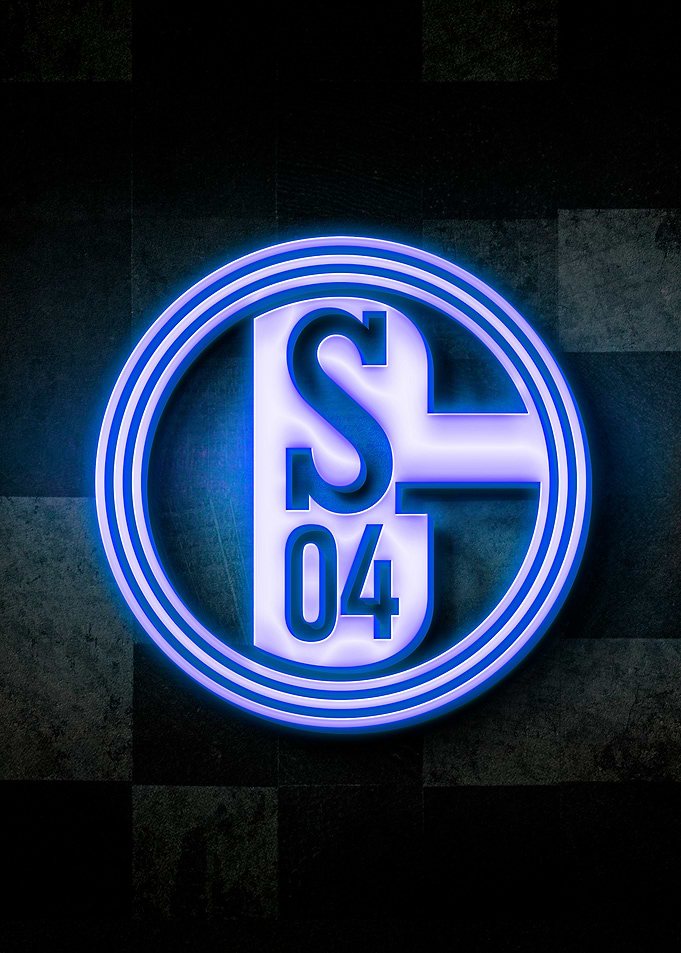 Schalke 04 Neon Logo