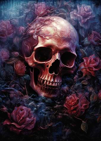 Skull and Roses