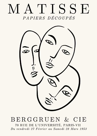 Matisse Paper Cutouts Poster