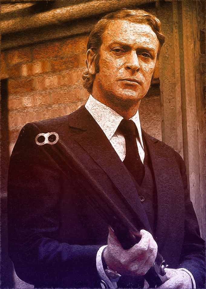Man in Suit with Shotgun