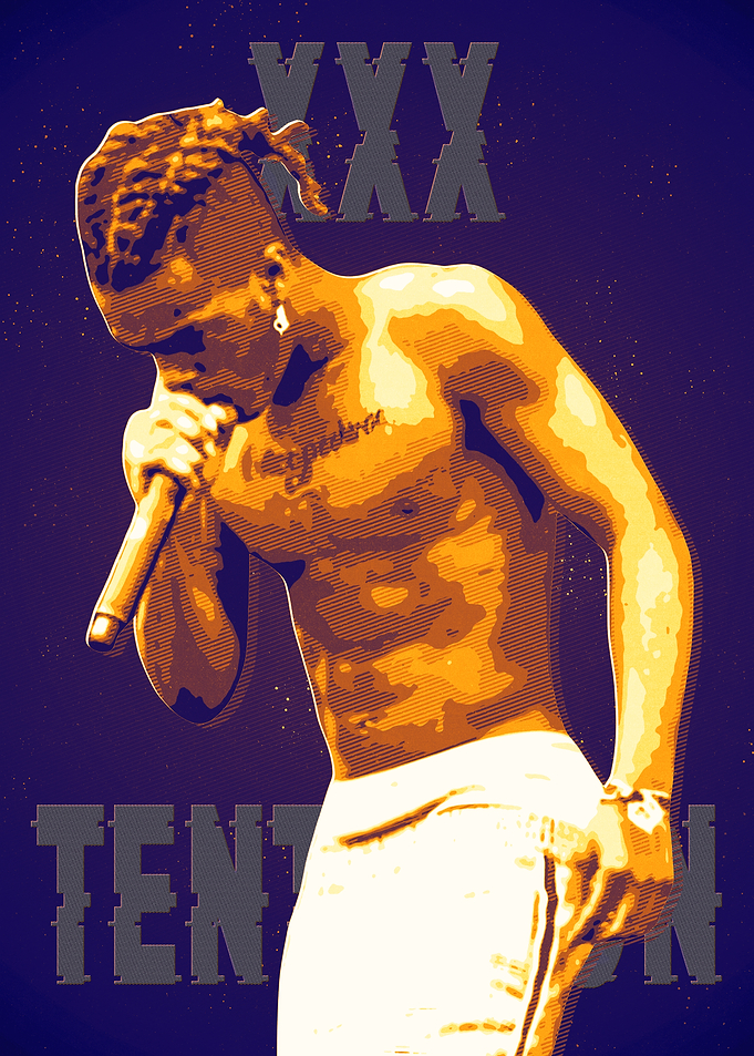 XXXTentacion Portrait