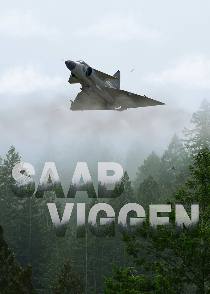 Saab Viggen Jet Fighter