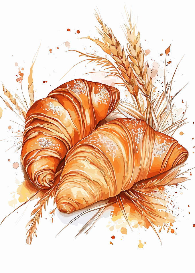 Croissants and Wheat