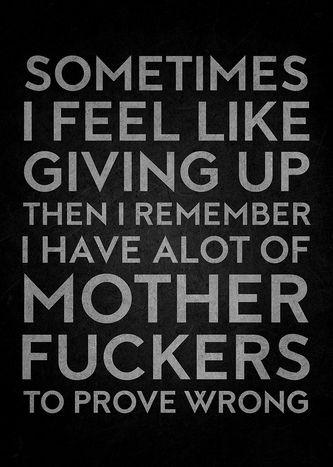 Motivational Quote Poster