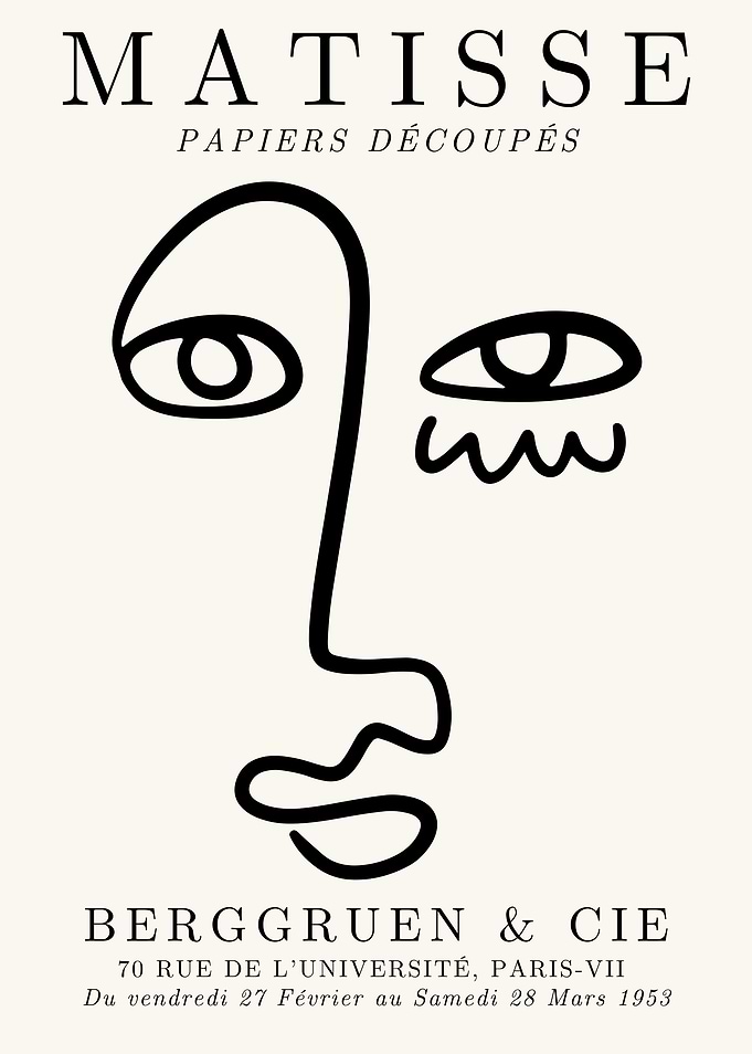 Matisse Paper Cutouts Poster