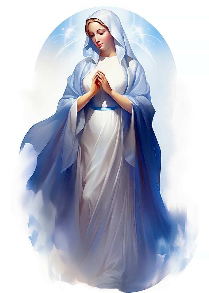 Blessed Mother Mary Painting