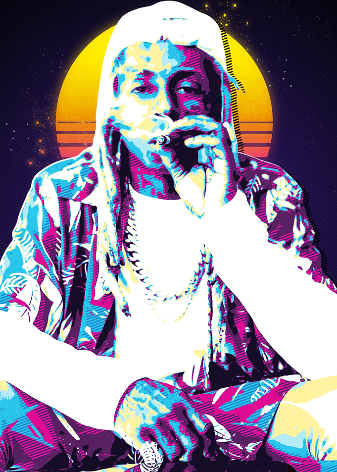 Lil Wayne Retro Art