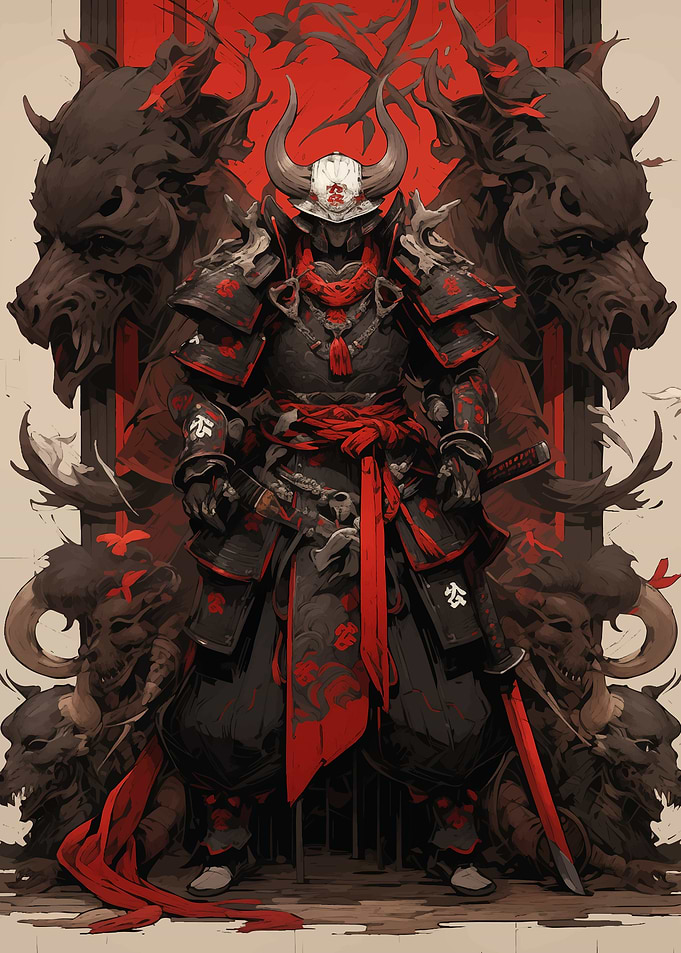 Hellbound Demon Samurai