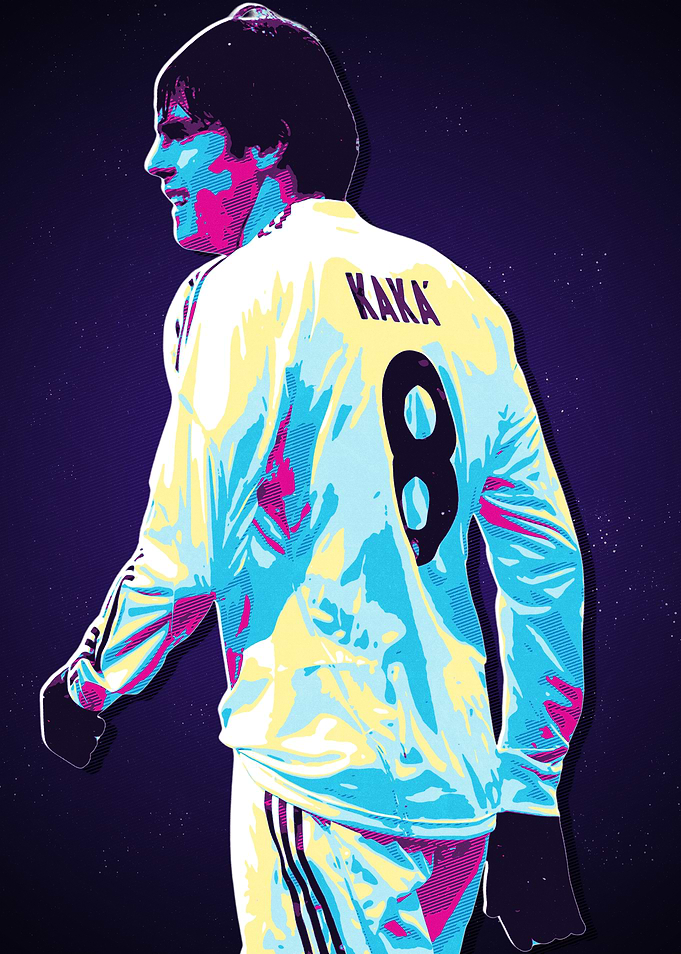 Kaka Soccer Art