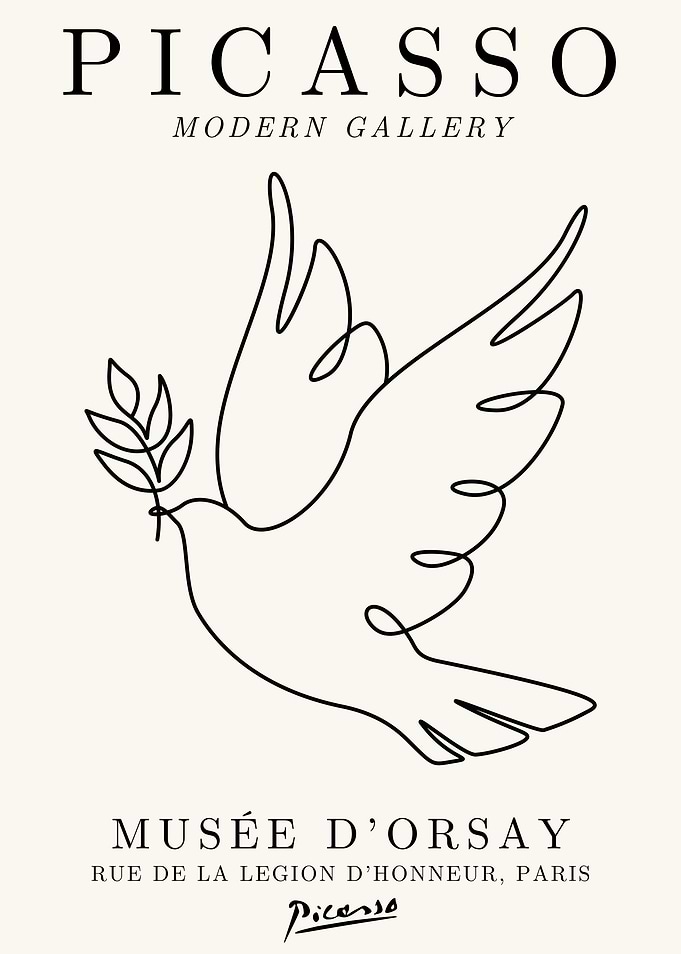 Picasso Dove Print
