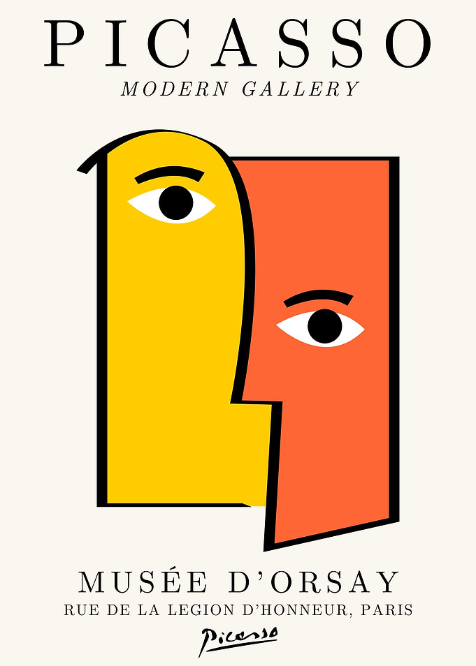 Musée d'Orsay Picasso Poster
