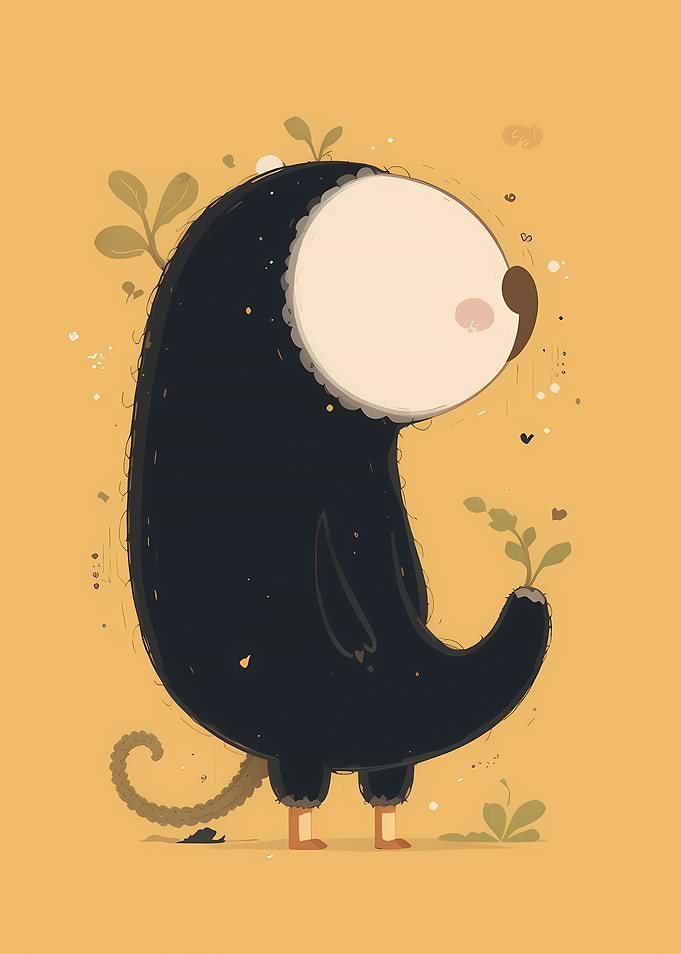 Cute Black Creature