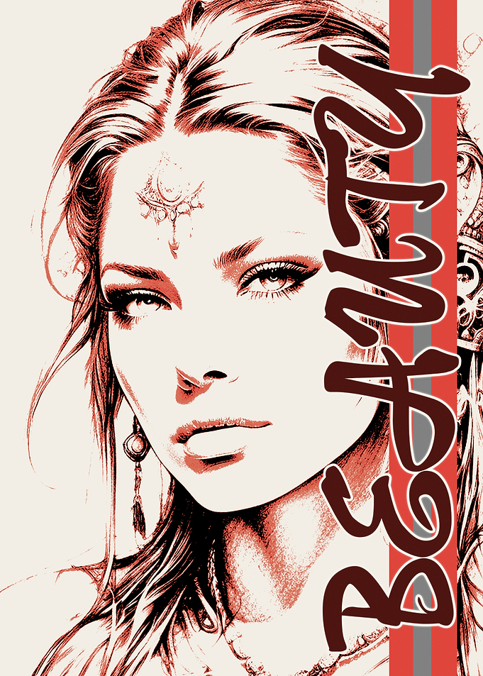 Woman with Red Eyes
