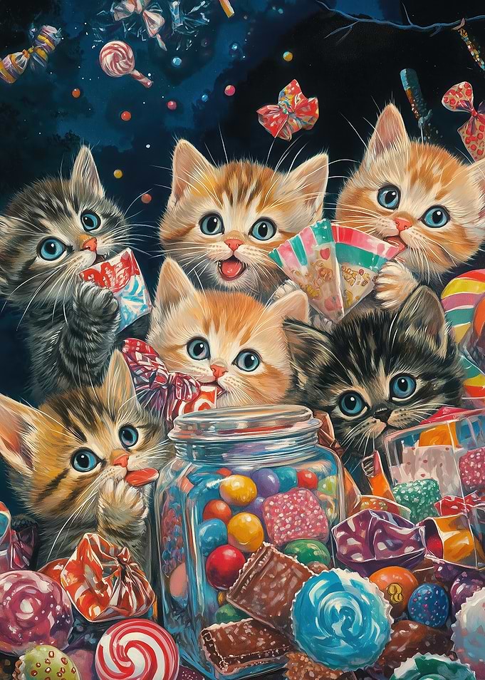 Kittens and Candy
