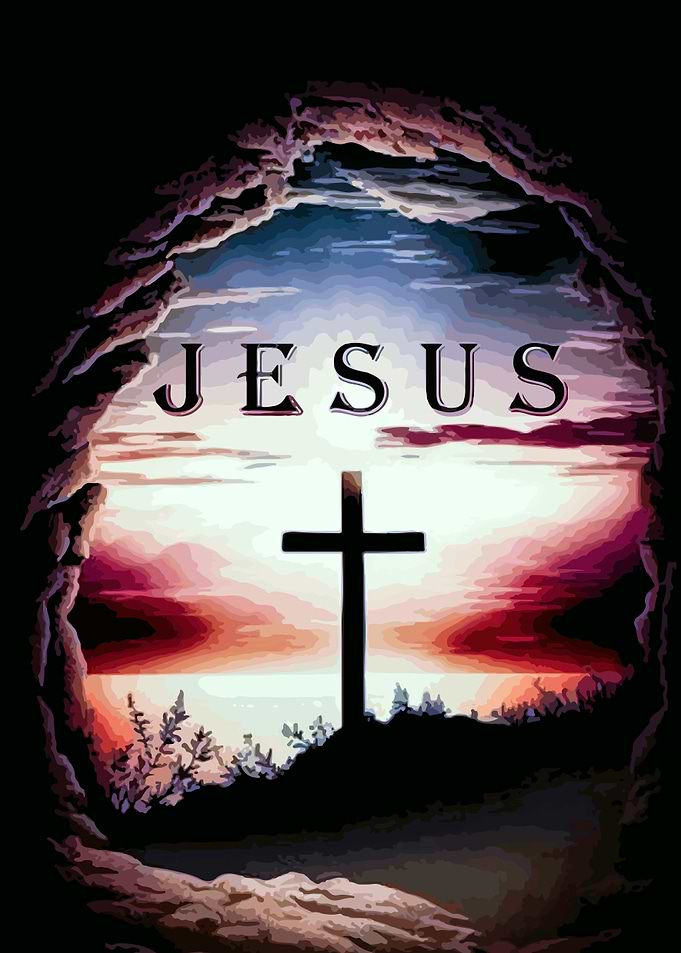Jesus Cross Sunset