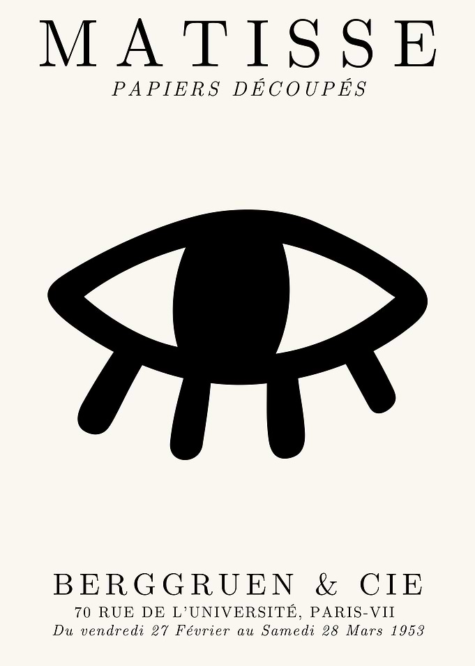 Matisse Eye Poster