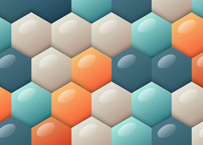 Hexagon Pattern Background
