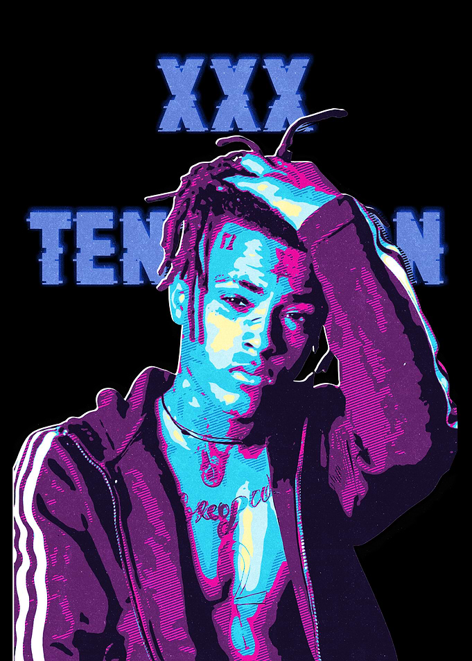 XXXTentacion Portrait