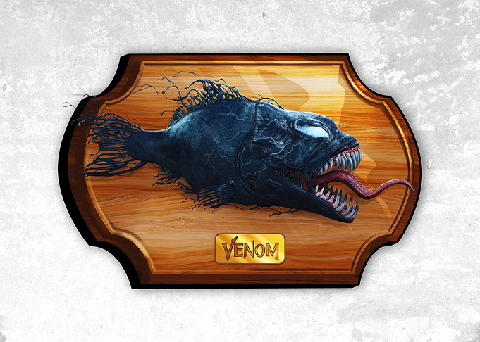 Venom Symbiote Fish