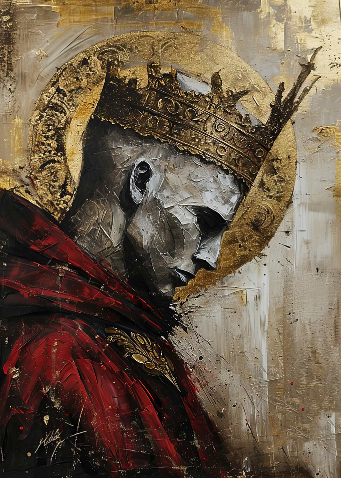 Golden Crowned Figure