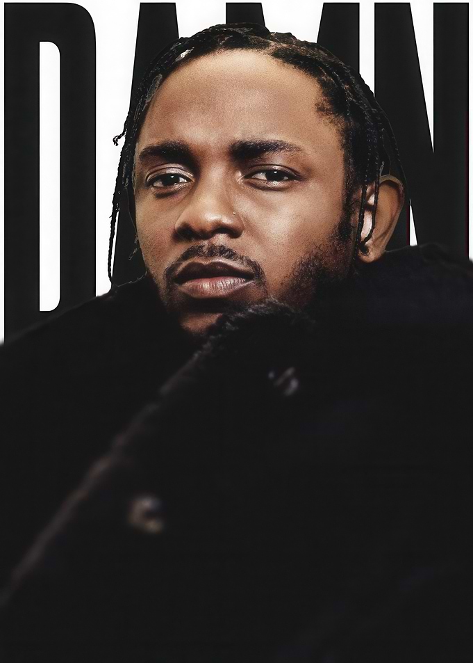 Kendrick Lamar DAMN. Album Cover