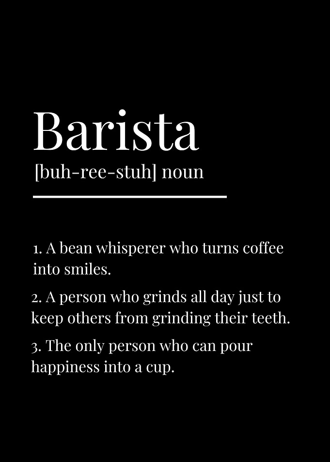 Funny Barista Definition
