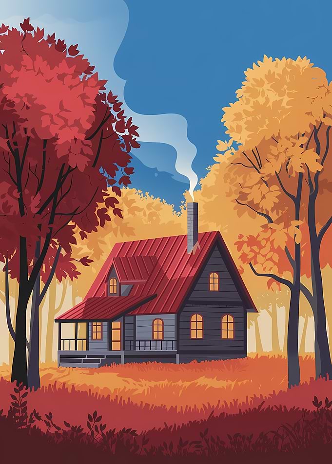 Autumn Cottage