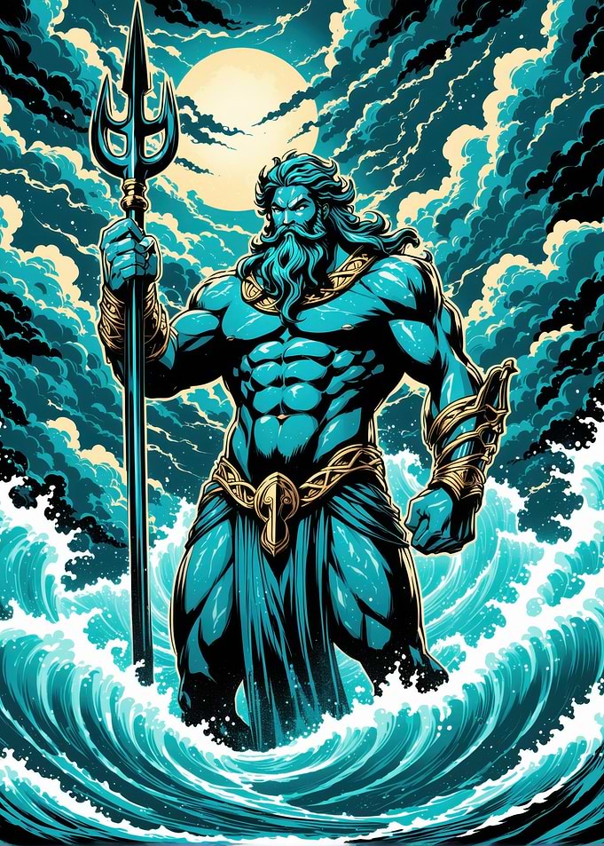 Poseidon, God of the Sea